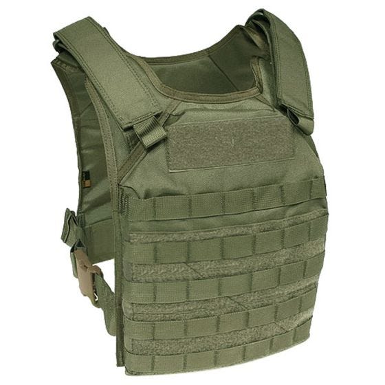 Flyye Fast Attack GEN 1 Plattenträger mit MOLLE-Befestigungssystem Ranger Green