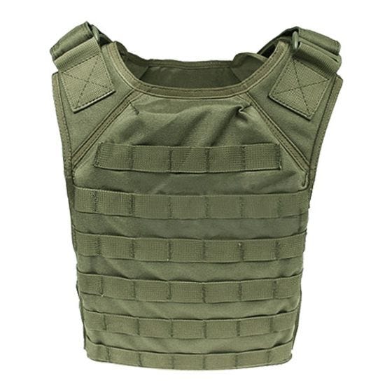 Flyye Fast Attack GEN 1 Plattenträger mit MOLLE-Befestigungssystem Ranger Green