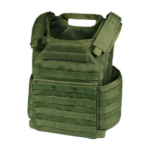 Flyye FAPC GEN 2 Weste mit zusätzlichem abnehmbarem Plattenträger Olive Drab