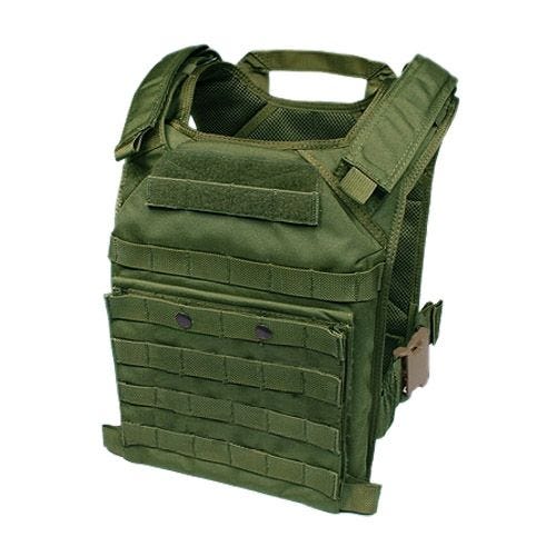 Flyye FAPC GEN 2 Weste mit zusätzlichem abnehmbarem Plattenträger Olive Drab