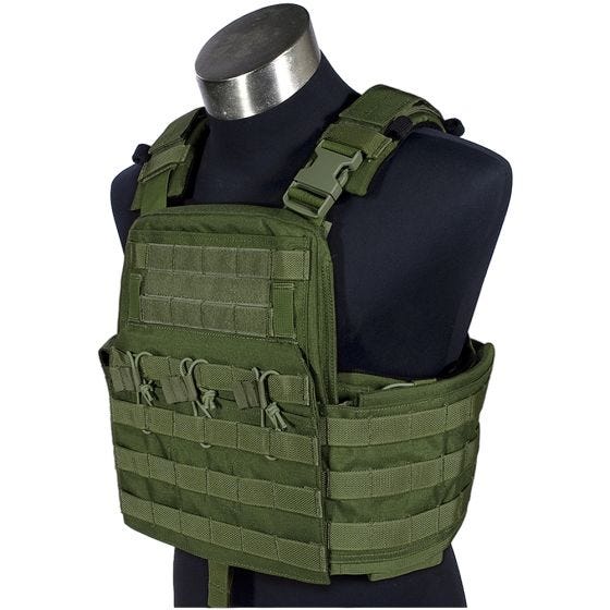 Flyye Field Compact Plattenträger Olive Drab