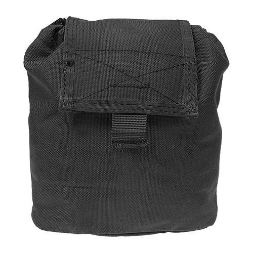 Flyye Faltbare Magazin-Drop-Tasche MOLLE-Befestigungssystem Schwarz