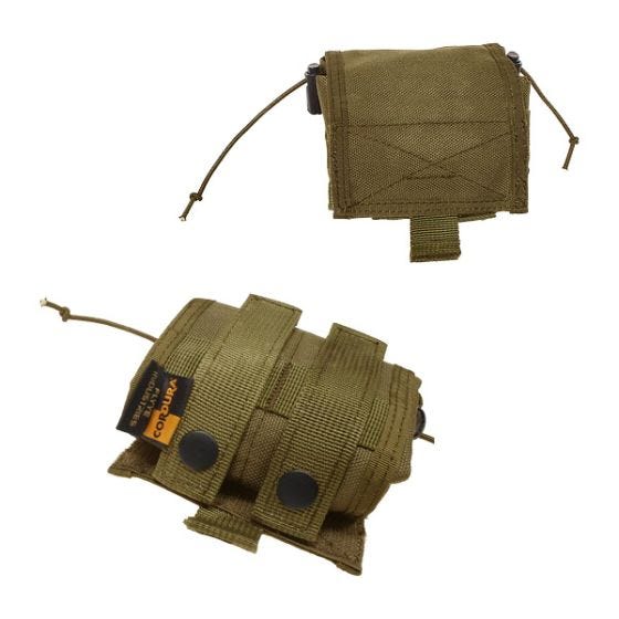 Flyye Faltbare Magazin-Drop-Tasche MOLLE-Befestigungssystem Coyote Brown