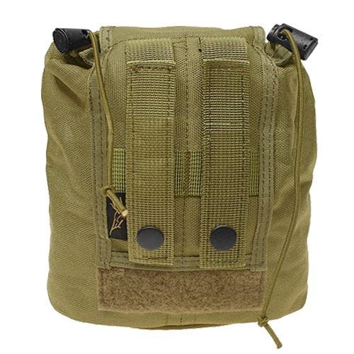 Flyye Faltbare Magazin-Drop-Tasche MOLLE-Befestigungssystem Khaki