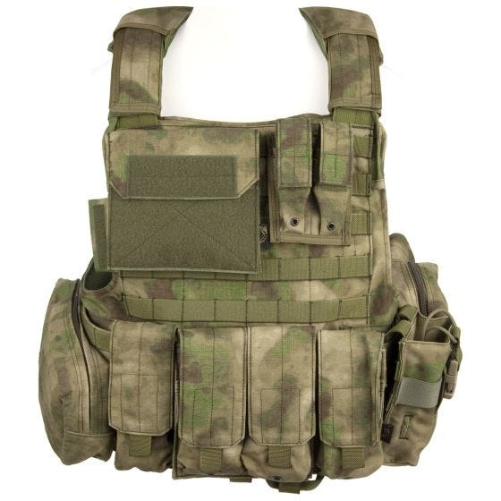 Flyye Force Recon Weste mit Taschen-Set Ver. Land A-TACS FG