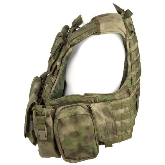 Flyye Force Recon Weste mit Taschen-Set Ver. Land A-TACS FG