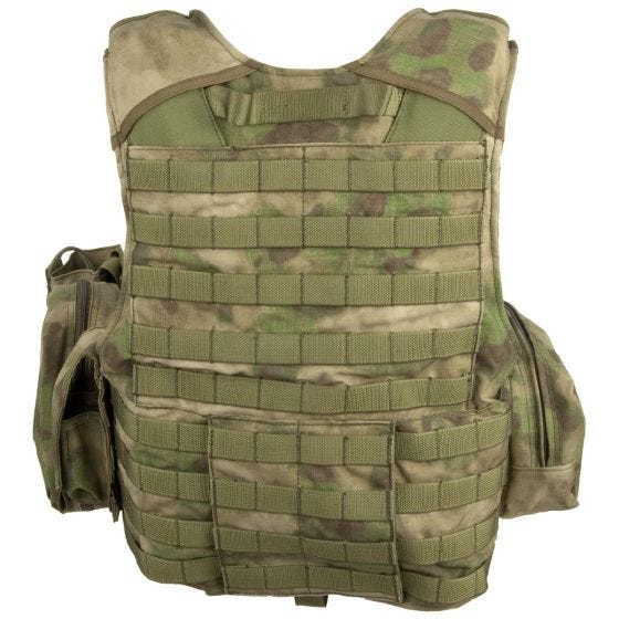 Flyye Force Recon Weste mit Taschen-Set Ver. Land A-TACS FG
