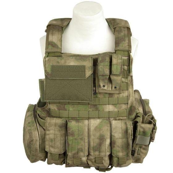 Flyye Force Recon Weste mit Taschen-Set Ver. Land A-TACS FG