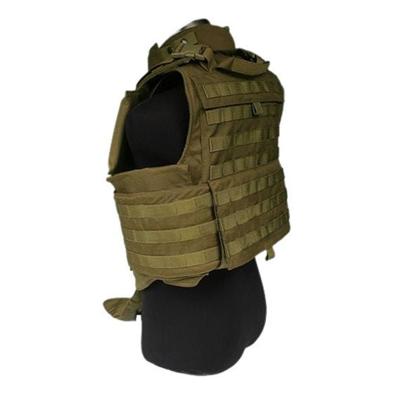 Flyye MOLLE MTV Weste Coyote Brown