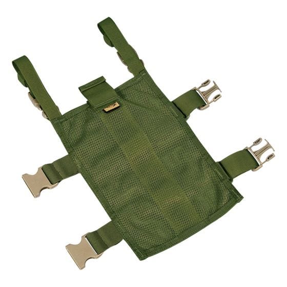 Flyye MOLLE-Beinplatte rechteckig Olive Drab