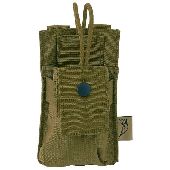 Flyye Short Tasche für Handfunkgerät MOLLE-Befestigungssystem Coyote Brown