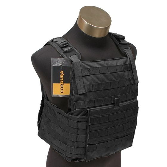 Flyye MOLLE Style PC Plattenträger Schwarz