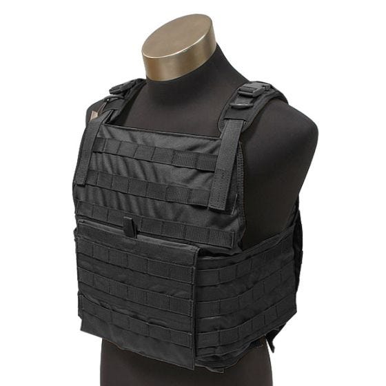 Flyye MOLLE Style PC Plattenträger Schwarz