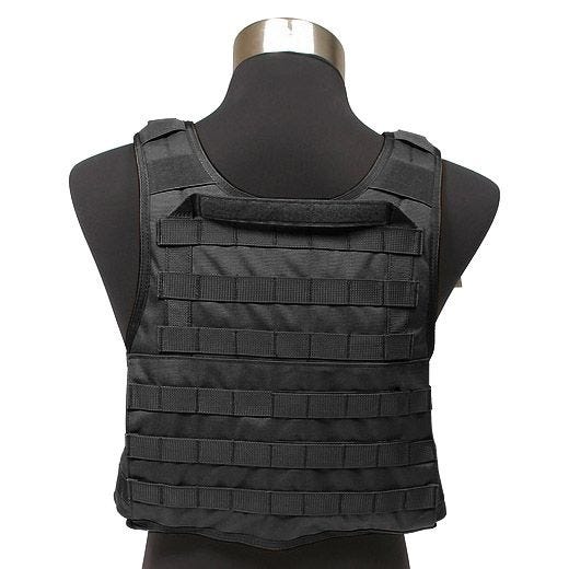 Flyye MOLLE Style PC Plattenträger Schwarz