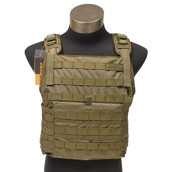 Flyye MOLLE Style PC Plattenträger Coyote Brown