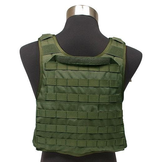 Flyye MOLLE Style PC Plattenträger Olive Drab