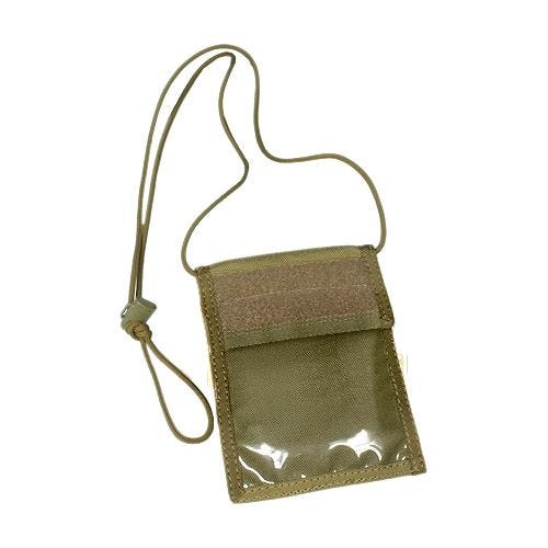 Flyye Ausweishülle zum Umhängen Khaki