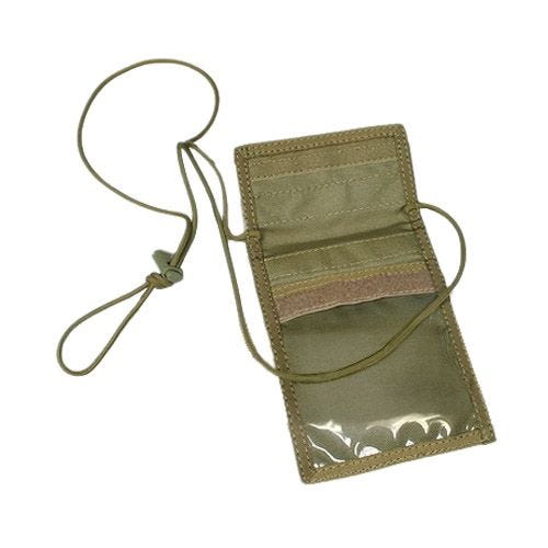 Flyye Ausweishülle zum Umhängen Khaki