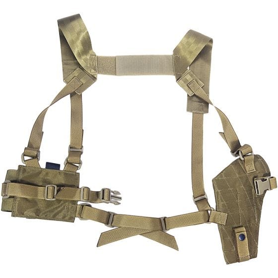 Flyye Schulterholster MOLLE-Gurtsystem Khaki