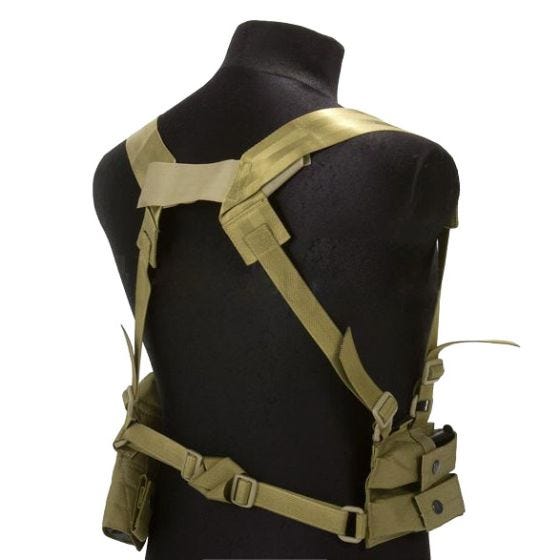Flyye Schulterholster MOLLE-Gurtsystem Khaki