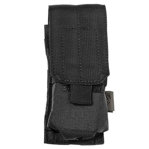 Flyye Einzel-Magazintasche für M4/M16 mit MOLLE-Befestigungssystem Schwarz