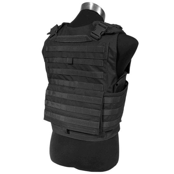 Flyye Spartan Weste Schwarz