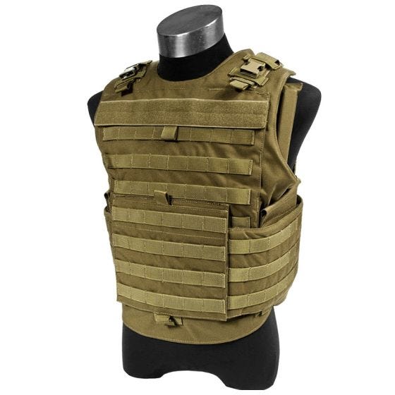 Flyye Spartan Weste Coyote Brown