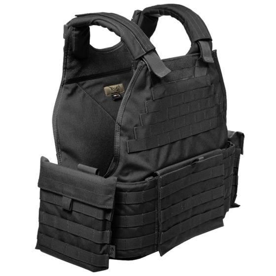 Flyye MOLLE SPC Taktische Schutzweste Schwarz