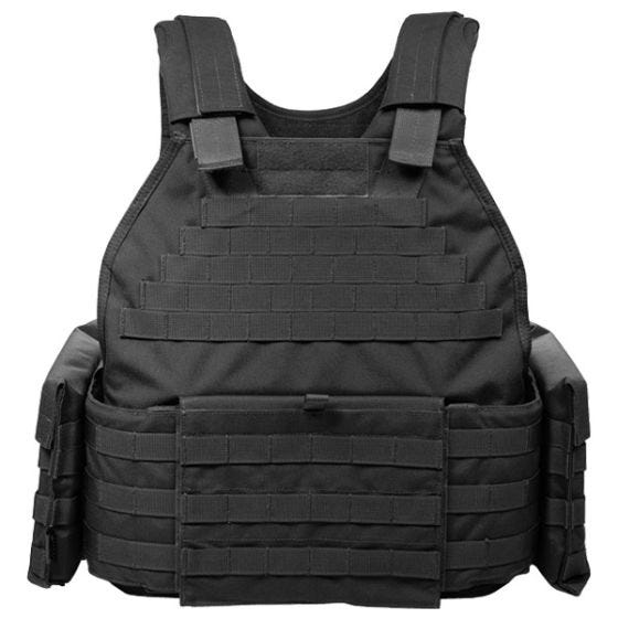 Flyye MOLLE SPC Taktische Schutzweste Schwarz
