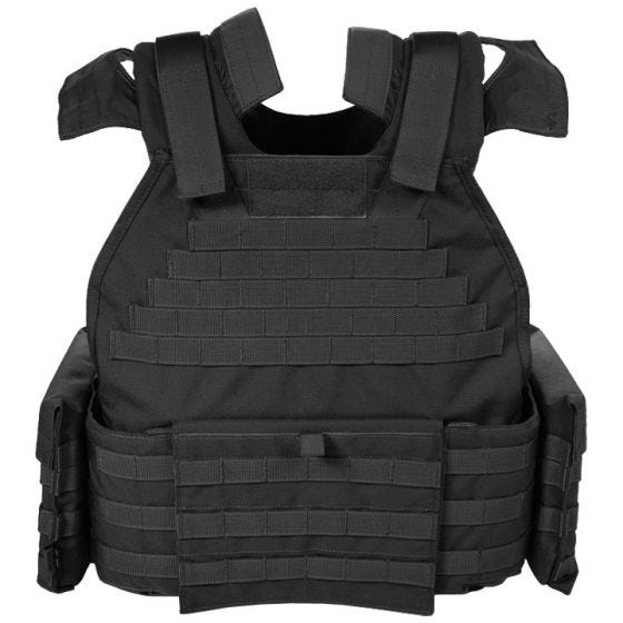 Flyye MOLLE SPC Taktische Schutzweste Schwarz