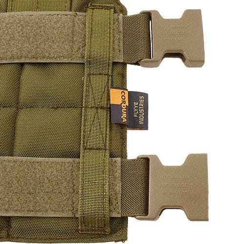 Flyye MOLLE Style Beinplatte Coyote Brown