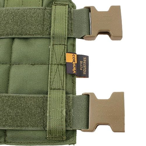 Flyye MOLLE Style Beinplatte Ranger Green