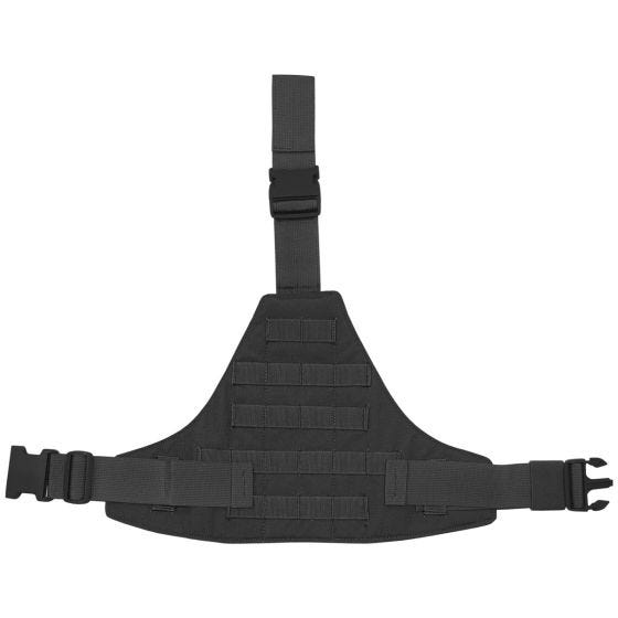 Flyye MOLLE-Beinplatte Dreieck Schwarz