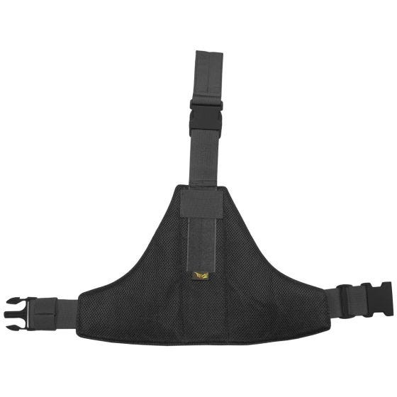 Flyye MOLLE-Beinplatte Dreieck Schwarz