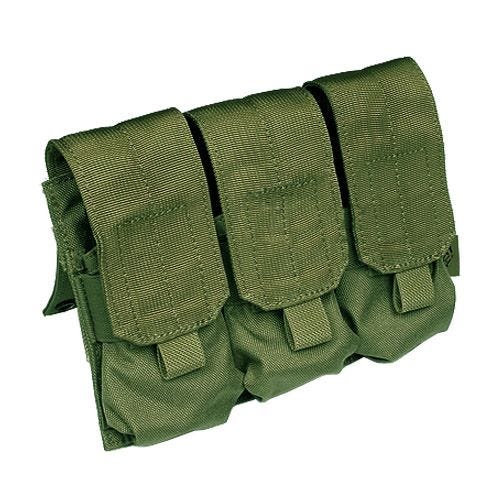 Flyye Dreifach-Magazintasche für M4/M16 mit MOLLE-Befestigungssystem Olive Drab