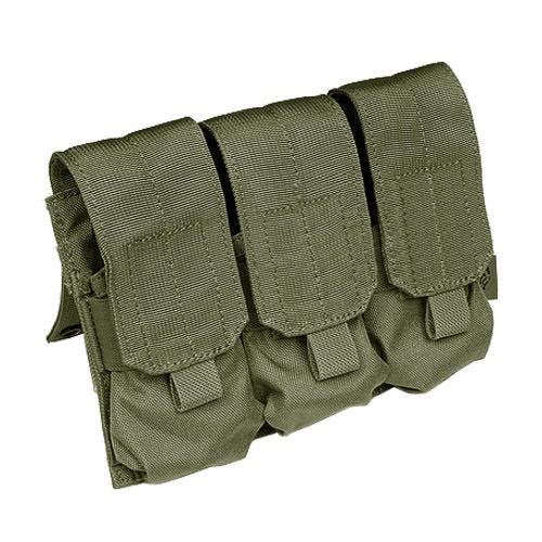 Flyye Dreifach-Magazintasche für M4/M16 mit MOLLE-Befestigungssystem Ranger Green