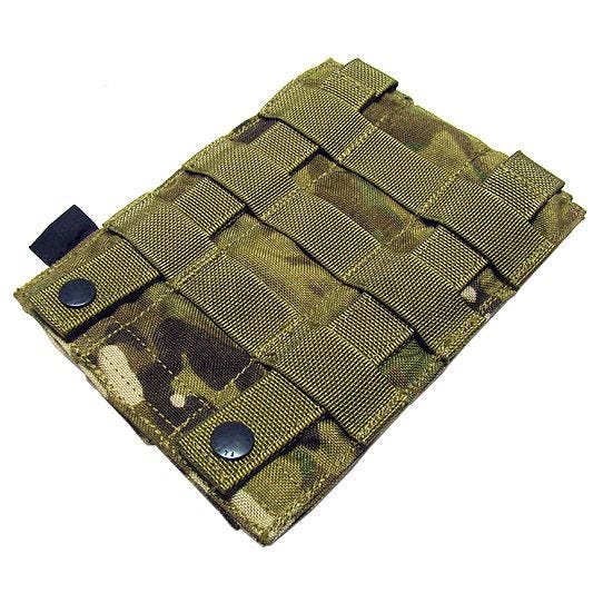 Flyye Dreifach-Magazintasche für MP5 mit MOLLE-Befestigungssystem MultiCam