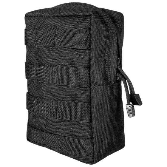 Flyye Hochformat-Tasche für Zubehör MOLLE-Befestigungssystem Schwarz