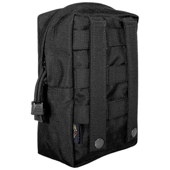 Flyye Hochformat-Tasche für Zubehör MOLLE-Befestigungssystem Schwarz