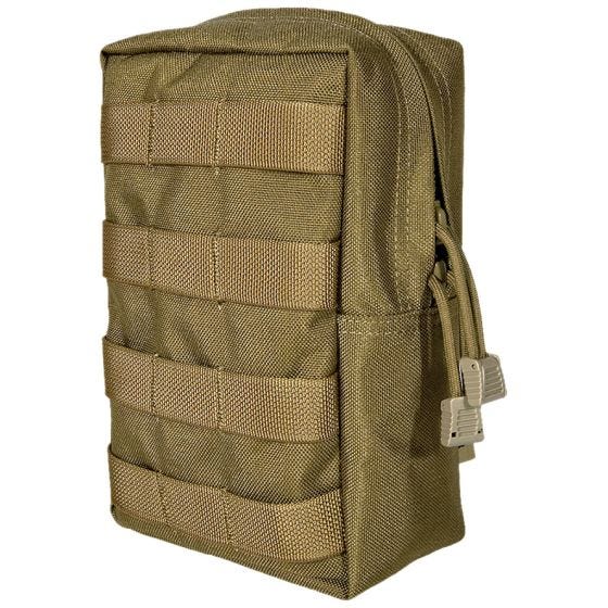 Flyye Hochformat-Tasche für Zubehör MOLLE-Befestigungssystem Coyote Brown