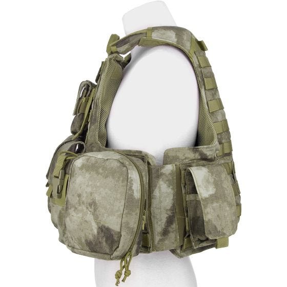 Flyye Force Recon Weste mit Taschen-Set Ver. Maritim A-TACS AU