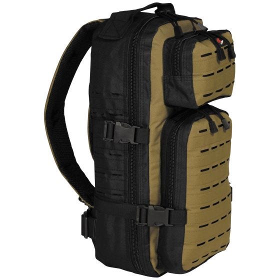 Fox Outdoor Einsatz-/Reiserucksack Schwarz / Coyote