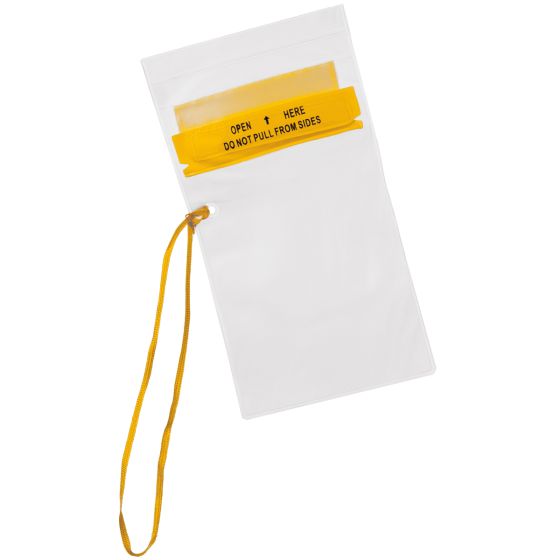 Fox Outdoor Kleine wasserdichte Dokumentenhülle Transparent