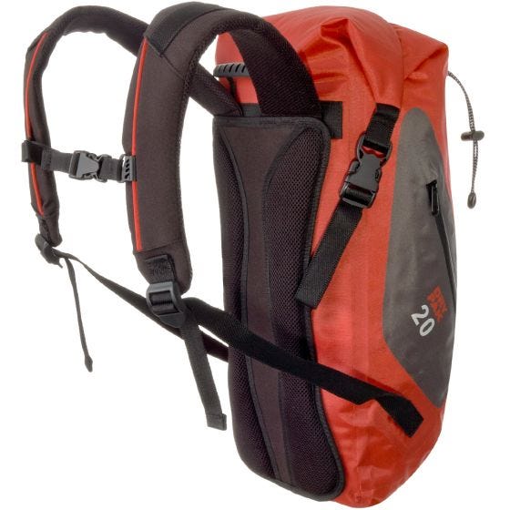 Fox Outdoor DRY PAK 20 Wasserdichter Seesack Rot