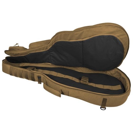 Hazard 4 Battle Axe Gitarrenförmige Gewehrtasche mit Polsterung Coyote