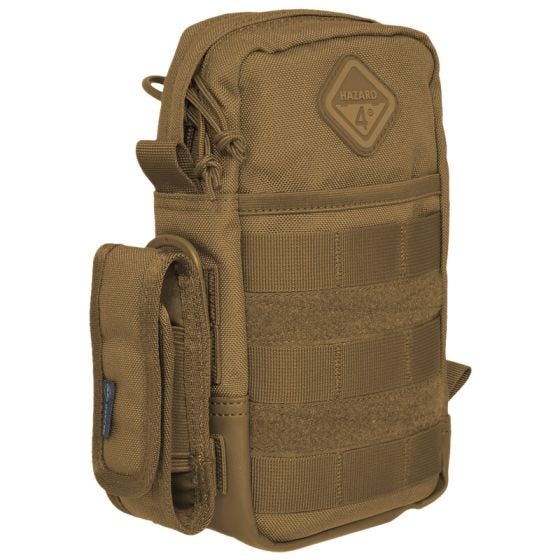 Hazard 4 Broadside Mehrzwecktasche mit MOLLE-Befestigungssystem Coyote