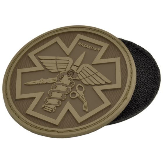 Hazard 4 Caduceus 3D-Patch für Sanitäter Coyote