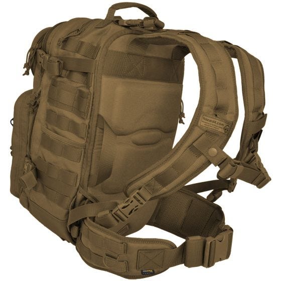 Hazard 4 Patrol Tagesrucksack mit Schalenetui Coyote