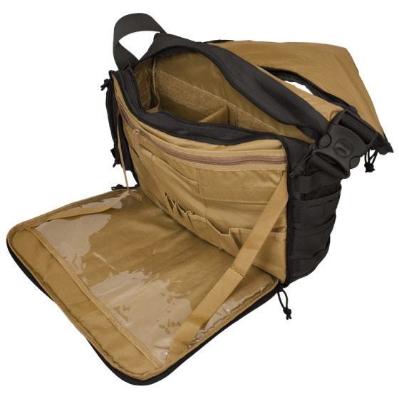 Hazard 4 Sherman Laptop-Aktentasche Schwarz