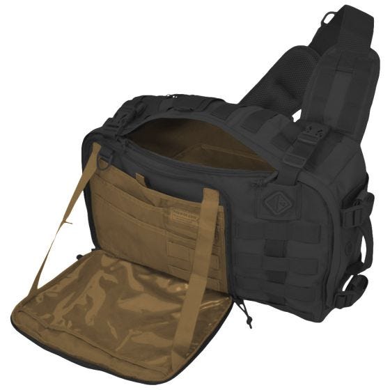 Hazard 4 Switchback Große Laptop-Umhängetasche Schwarz